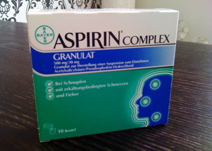 Aspirin Complex Granule (Bayer) – Combinatia ideala in combaterea racelii si gripei
