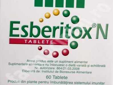 Esberitox N – Stimuleaza imunitatea si ne scapa de viroze