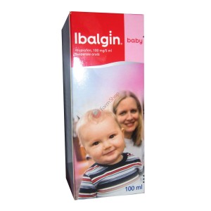 Siropul Ibalgin Baby devine Algin Baby