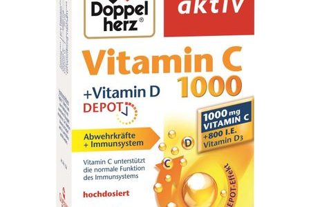 Doppelherz: Vitamina C 1000+Vitamina D
