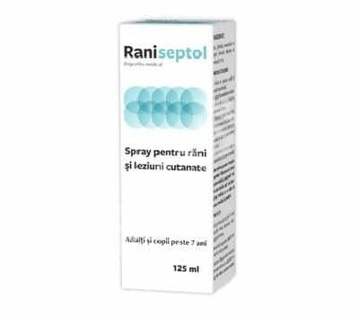 Raniseptol – Spray pentru rani si leziuni cutanate