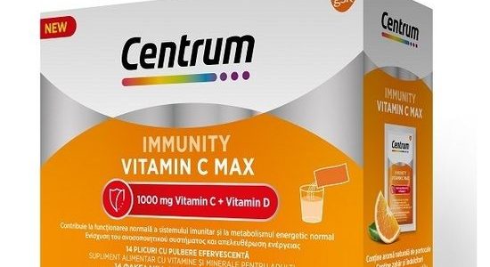Centrum Immunity Vitamin C Max – Plicuri cu Imunitate și Vitamine