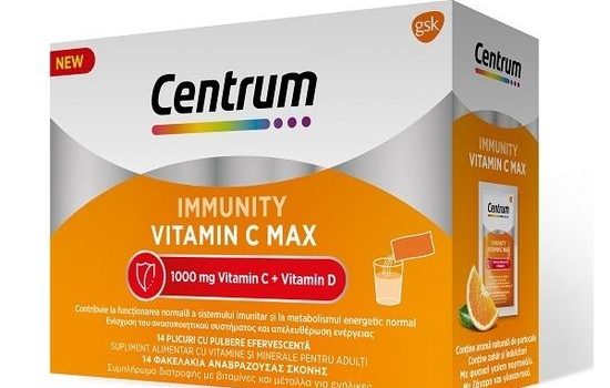 Centrum Immunity Vitamin C Max – Plicuri cu Imunitate și Vitamine