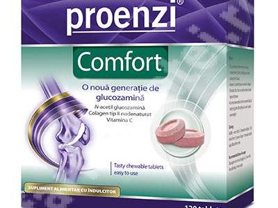 Proenzi ArtroStop Comfort : Tablete Masticabile cu Glucozamina și Colagen Pentru Articulații