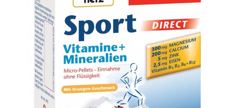 Doppelherz aktiv Sport DIRECT- Vitamine + Minerale pentru Persoane Active